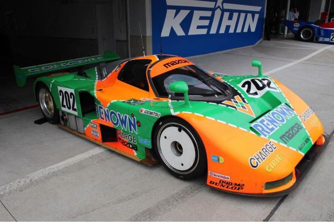 タミヤ　Mazda 787B cカー 塗装済み　ボディ　ラジコン　新品　未使用