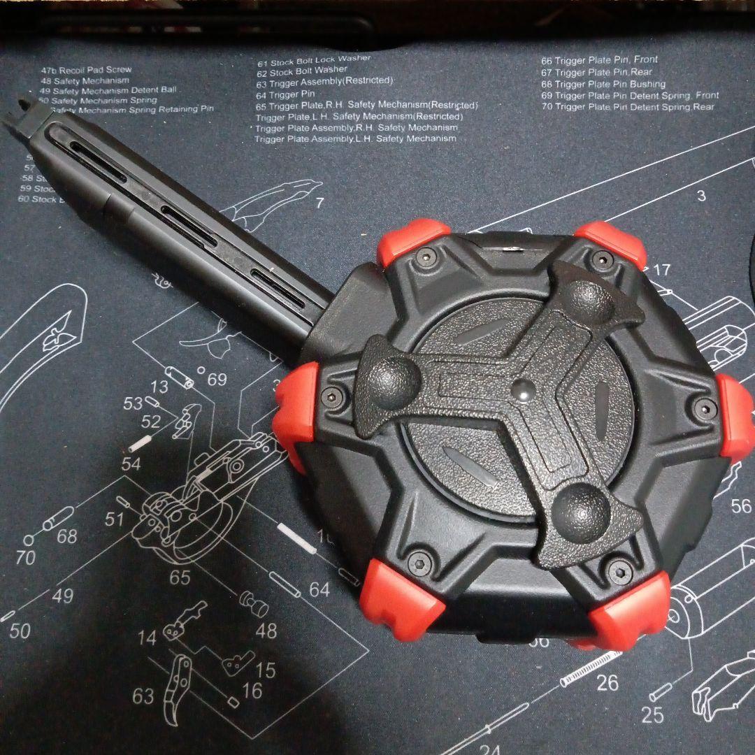 東京マルイ　グロック用　ドラムマガジン　ガスブローバック