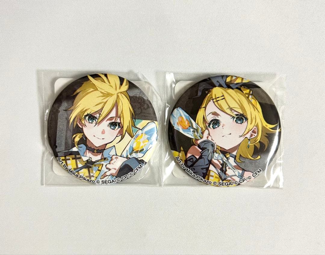 プロセカ ZOZOTOWN コラボ 第1弾 鏡音 リン レン 缶バッジ