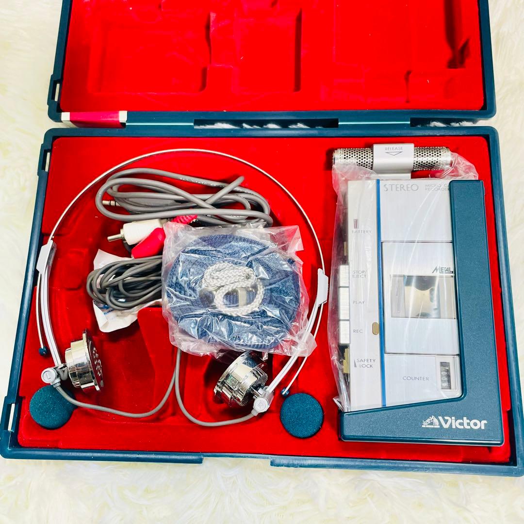 未使用品　VICTOR MQ-5 マイクロカセットレコーダー　プレーヤー