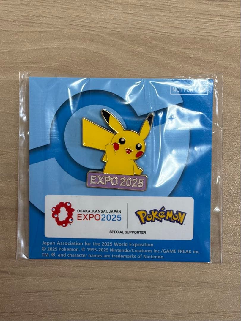ピカチュウ ピンバッジ EXPO2025