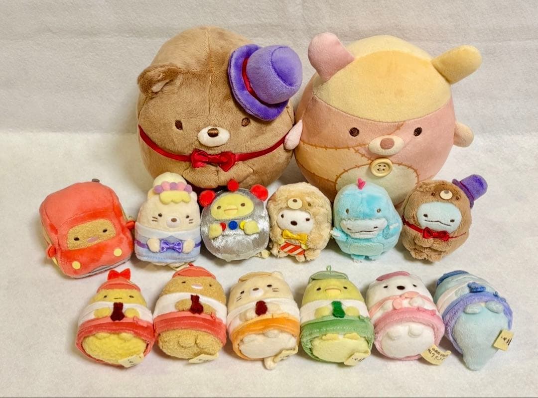 映画　すみっコぐらし ツギハギ工場のふしぎなコ　ぬいぐるみ　「14点まとめ売り」
