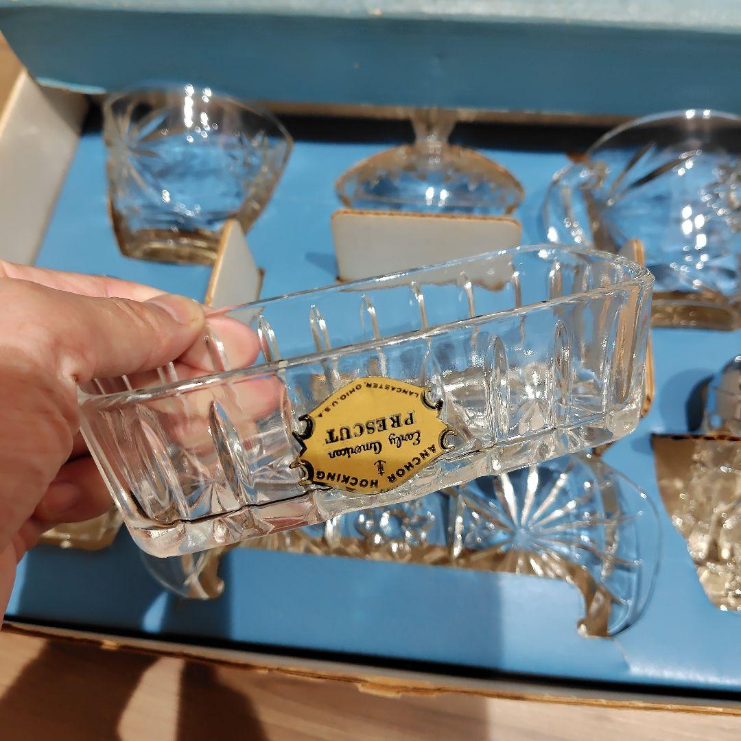 アンティーク雑貨 Anchor Hocking Early American Prescut