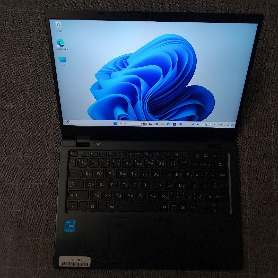良好 爆速 Dynabook 超軽量 11世代i5 16GB 512GB 79