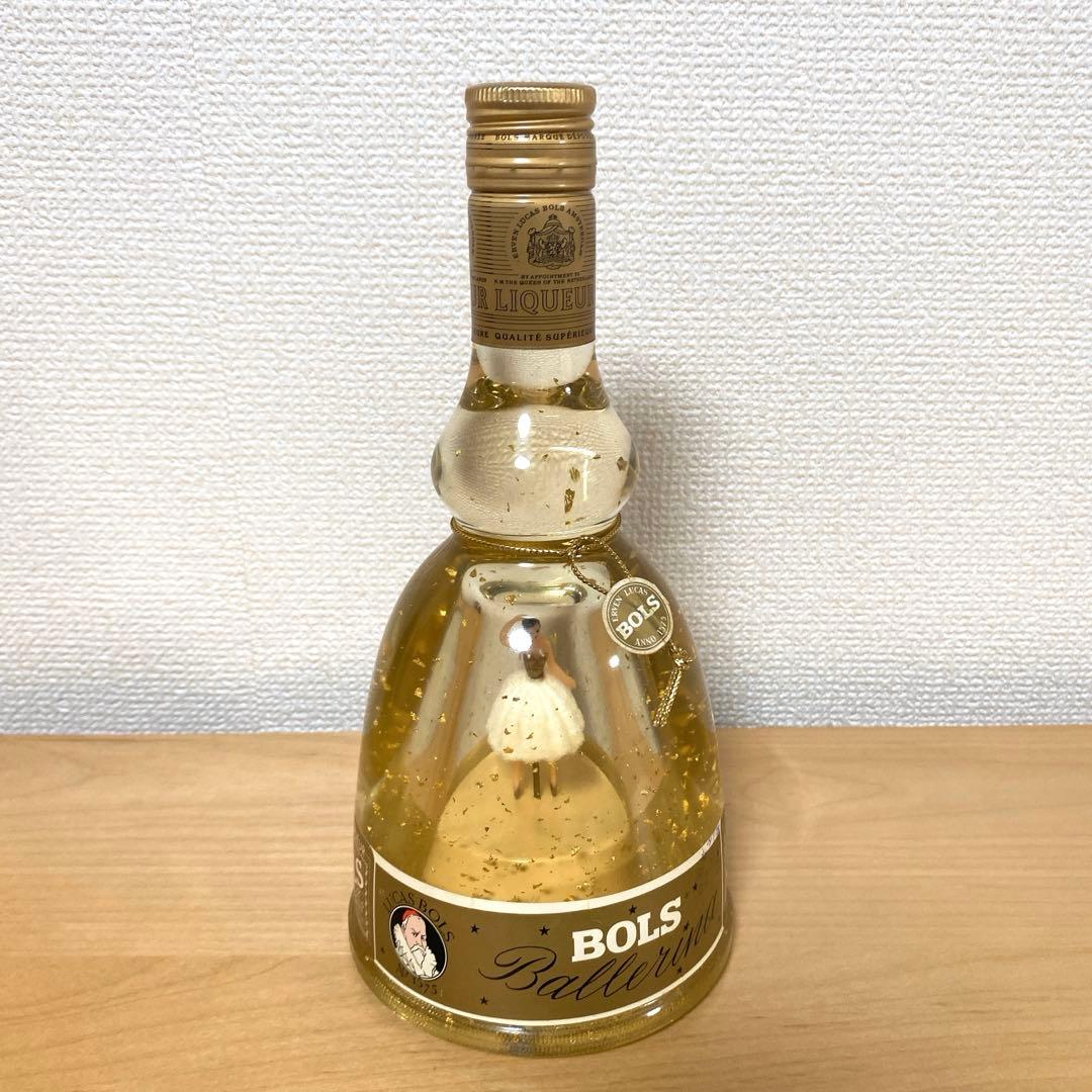 ②【希少】BOLS バレリーナ リキュール　未開栓 オルゴール動作確認　箱あり
