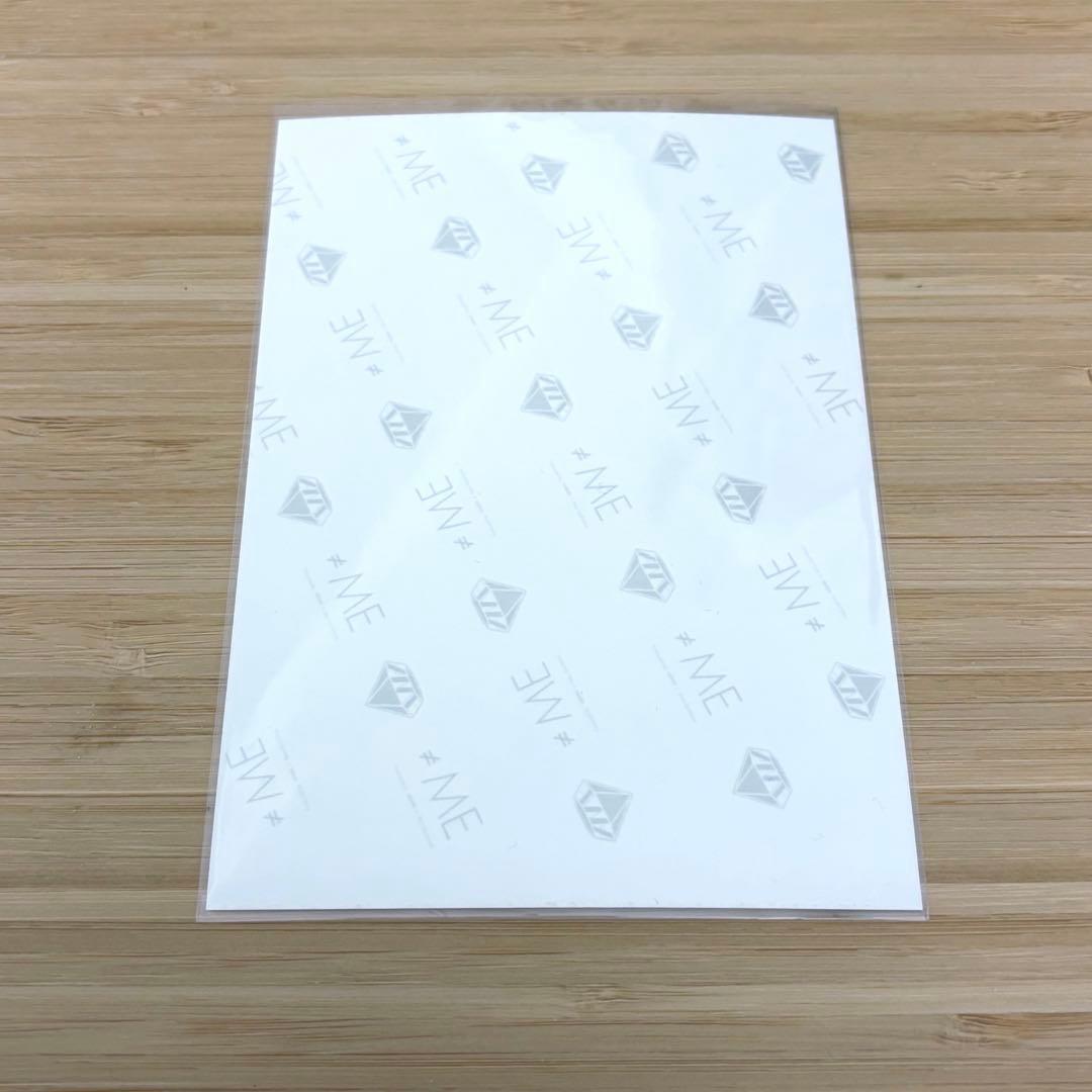 ≠ME ノイミー　永田詩央里　ごめん、マジで　ヨリ　直筆　生写真