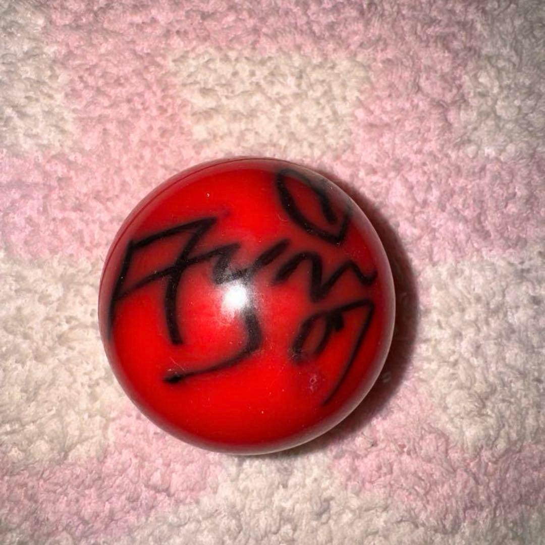 浜崎あゆみ　サインボール　ピンク　ayu