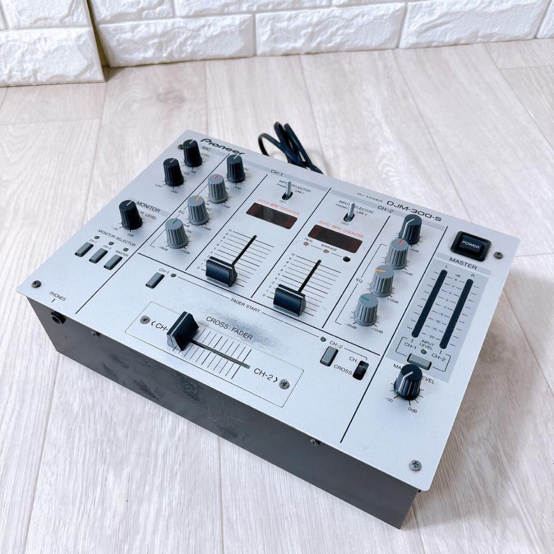 Pioneer パイオニア DJミキサー DJM-300-S シルバー 人気