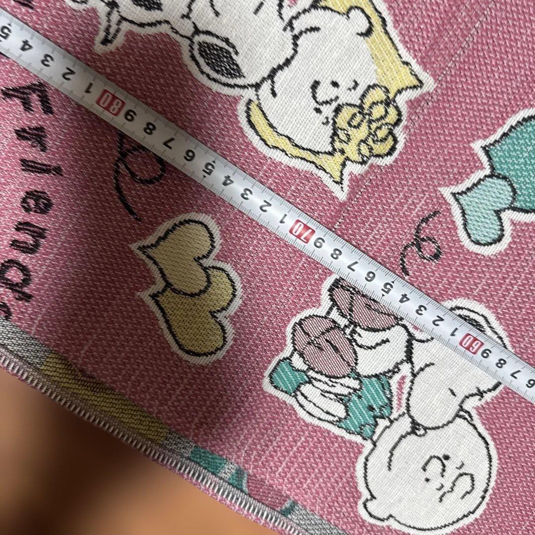 未使用　SNOOPY スヌーピー　レトロ　カーテン　1枚　日本製