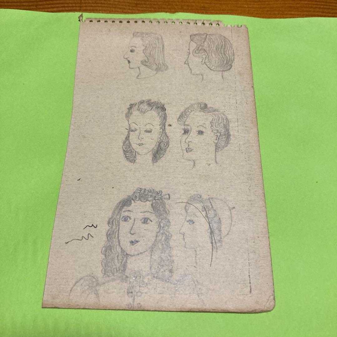 KUSAMA落書き　「子供の頃のマンガ」