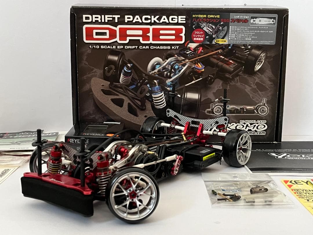 ヨコモ 1/10 ドリパケ DRB SSG レッド 一部メカ付 受信機無 完成品