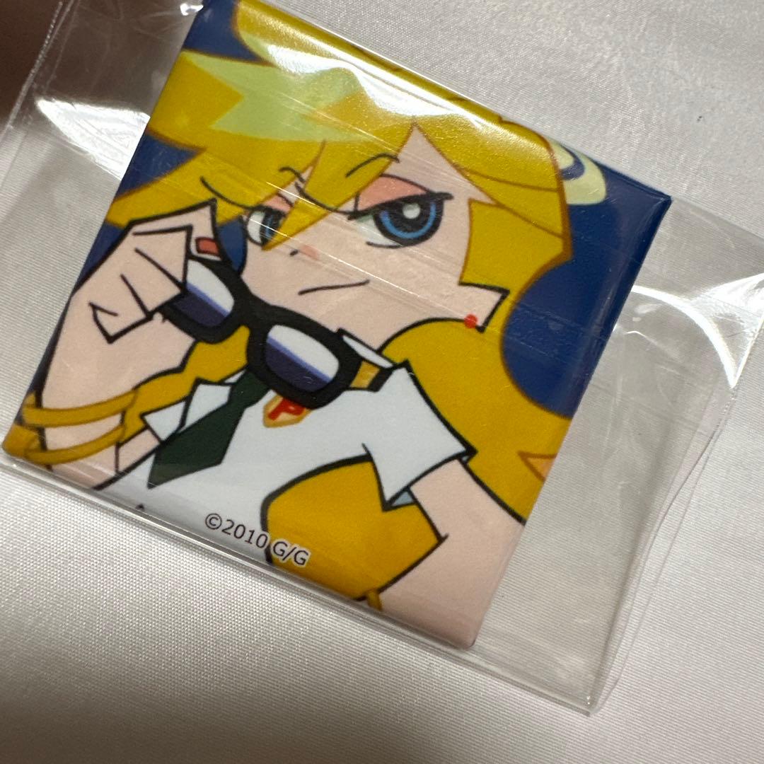 パンティ&ストッキングwithガーターベルト スクエア缶バッジ　廃盤　②