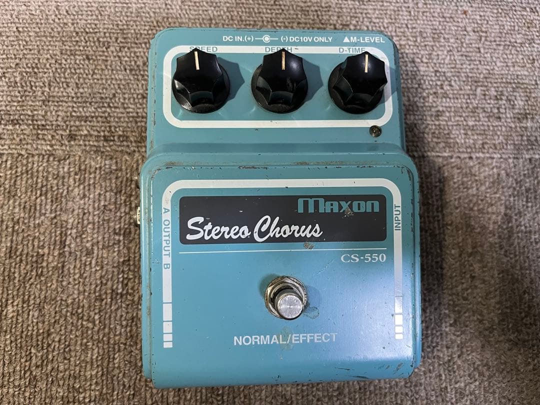 名機★Maxon CS-550 アナログコーラス CHAR使用