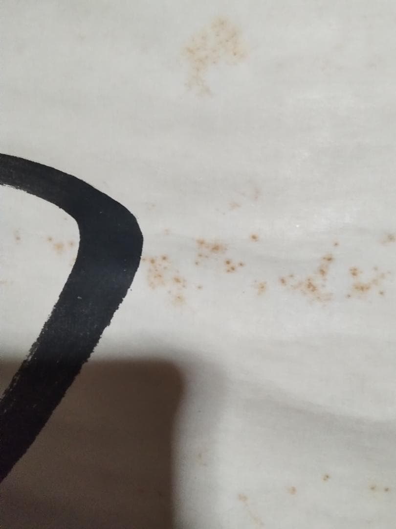 東郷平八郎　一行書春風入萬物　美術年鑑評価180万円真作書掛軸マクリのみ