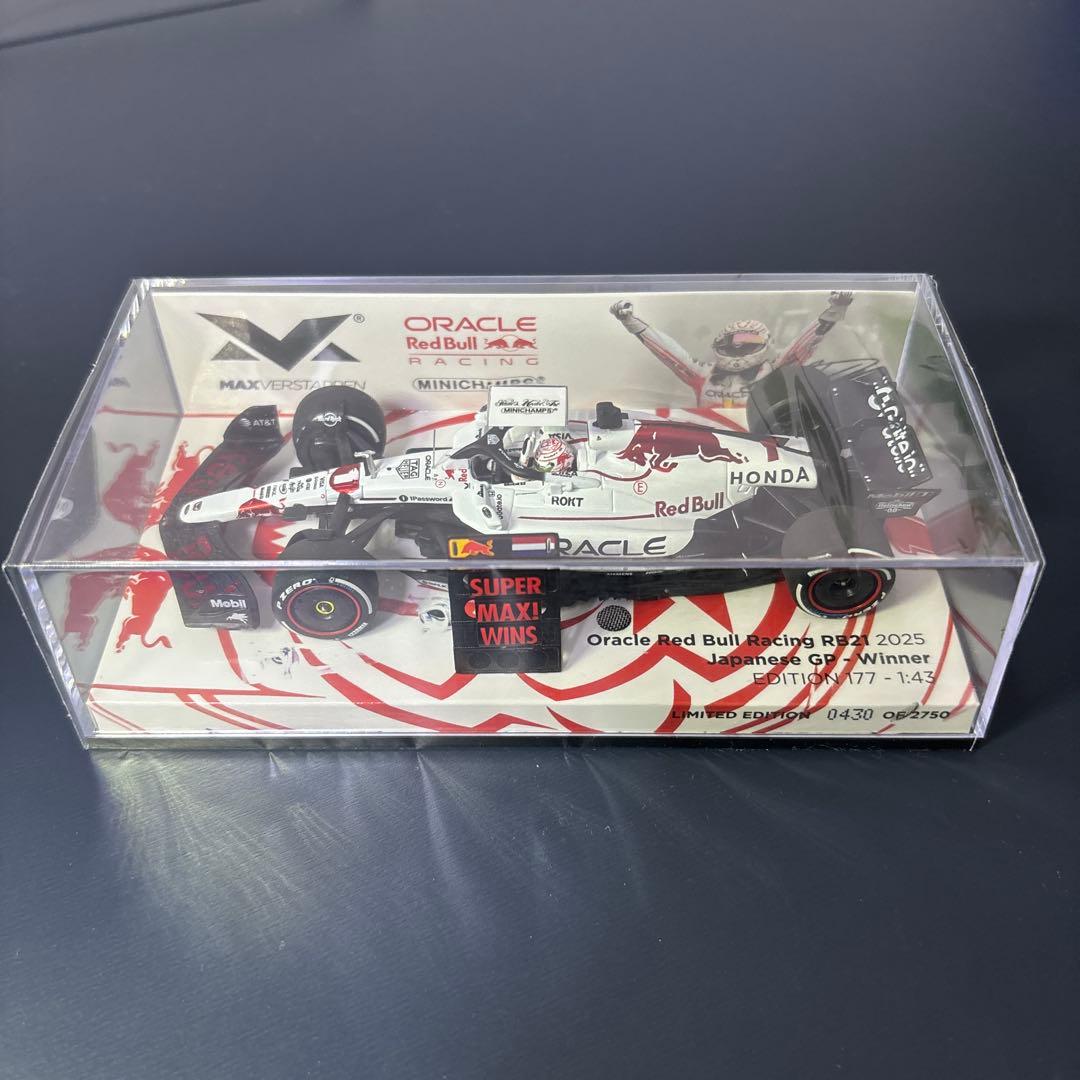 F1 1/43モデル　マックス・フェルスタッペン 2025日本グランプリ