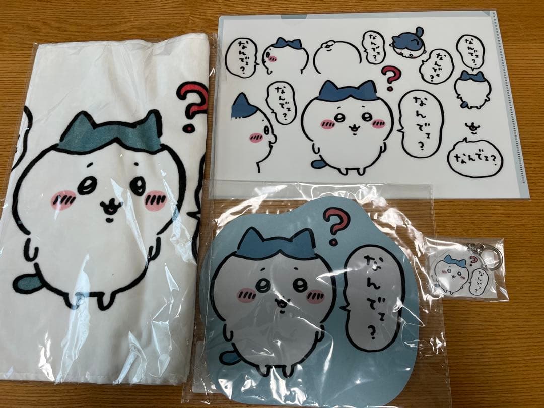 なんでェ？ハチワレグッズ4点セット