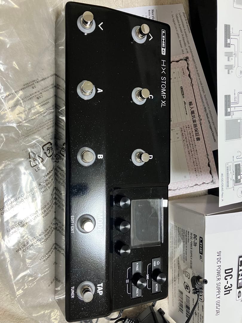 Line 6 HX Stomp XL ギターエフェクター　HELIX マルチ