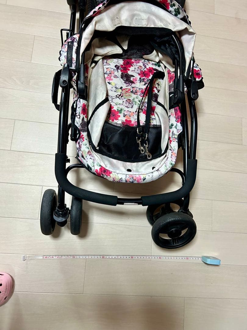 CRYSTAL BALL 花柄ペットカート