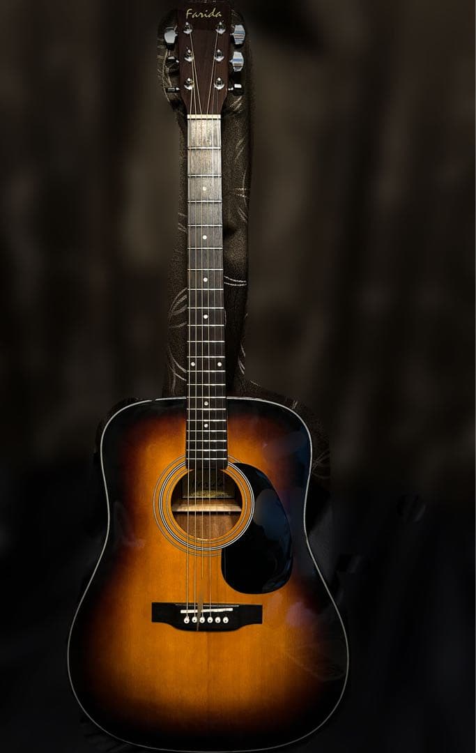 レア Farida ファリダ JD330TS アコースティックギター