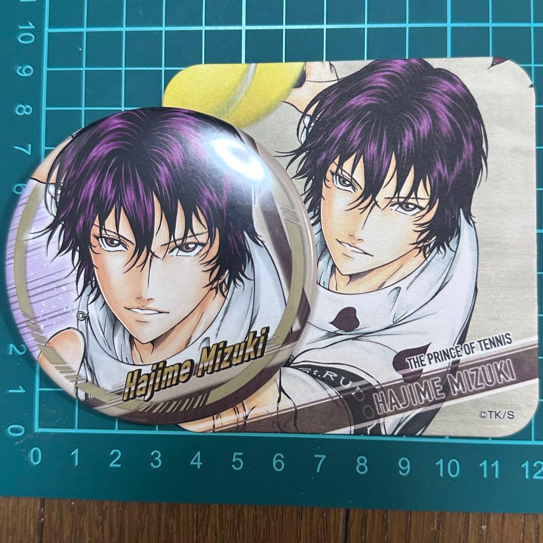 テニスの王子様　観月はじめ　原画展　コレクション缶バッジ　アートコースター