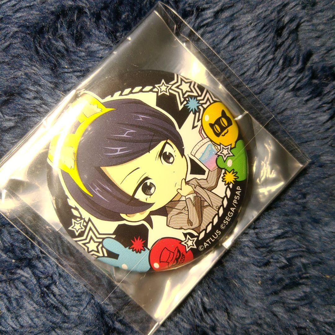 ④ペルソナ5　アニメイトカフェ　缶バッジ　喜多川 祐介　コラボ