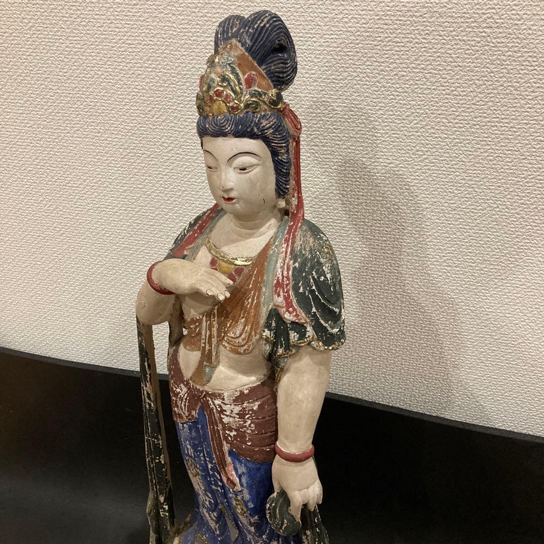 中国仏像　木彫　仏教美術　仏像