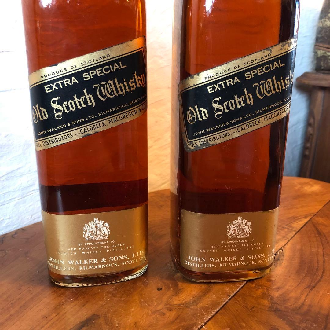 Johnnie Walker Whisky ブラック2本セット　M200201