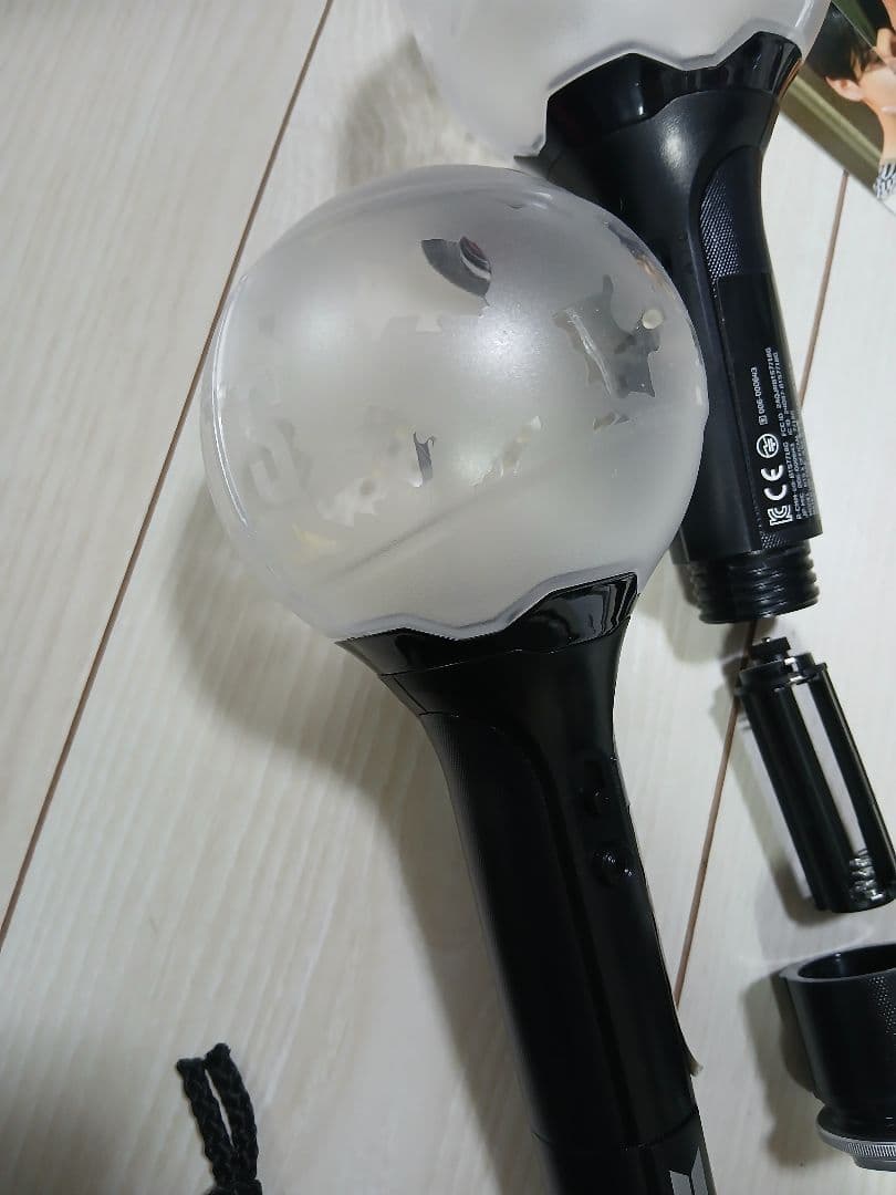 BTS　オフィシャルライトスティックVer.3　2本セット　写真のみです　ペンラ
