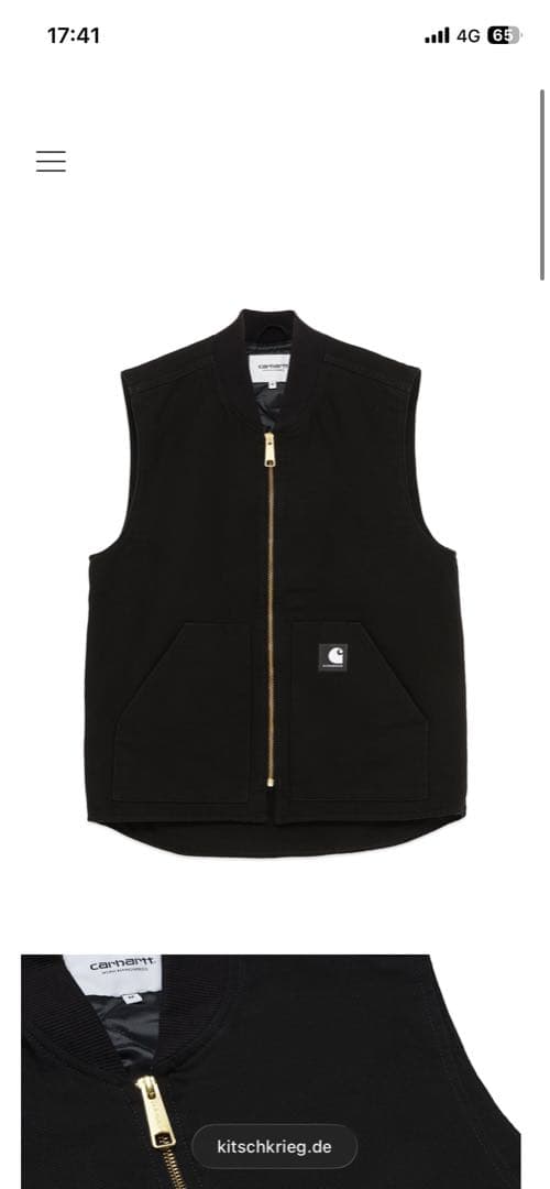 Carhartt ベスト