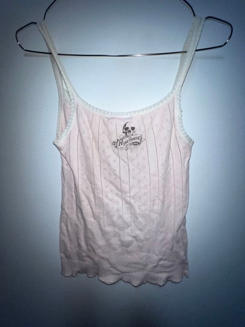 Hysteric glamour レア　ニット　レースタンクトップ