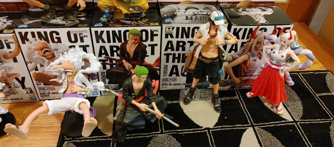 ワンピース レア KING OF ARTIST 開封品　25体まとめ売り