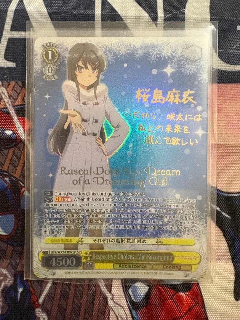 それぞれの選択 桜島麻衣　英語版　SP