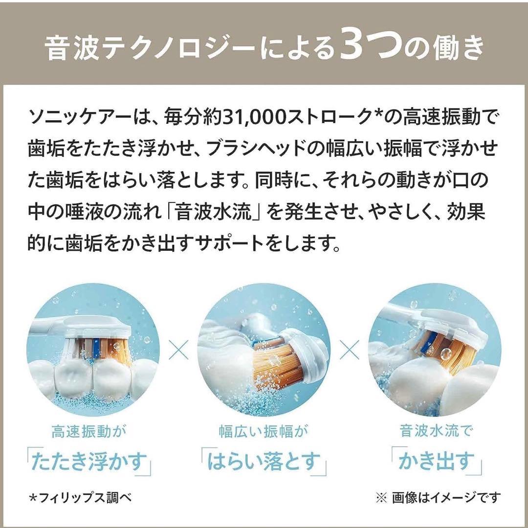 フィリップス ソニッケアー ダイヤモンドクリーン9000 ホワイト 電動歯ブラシ