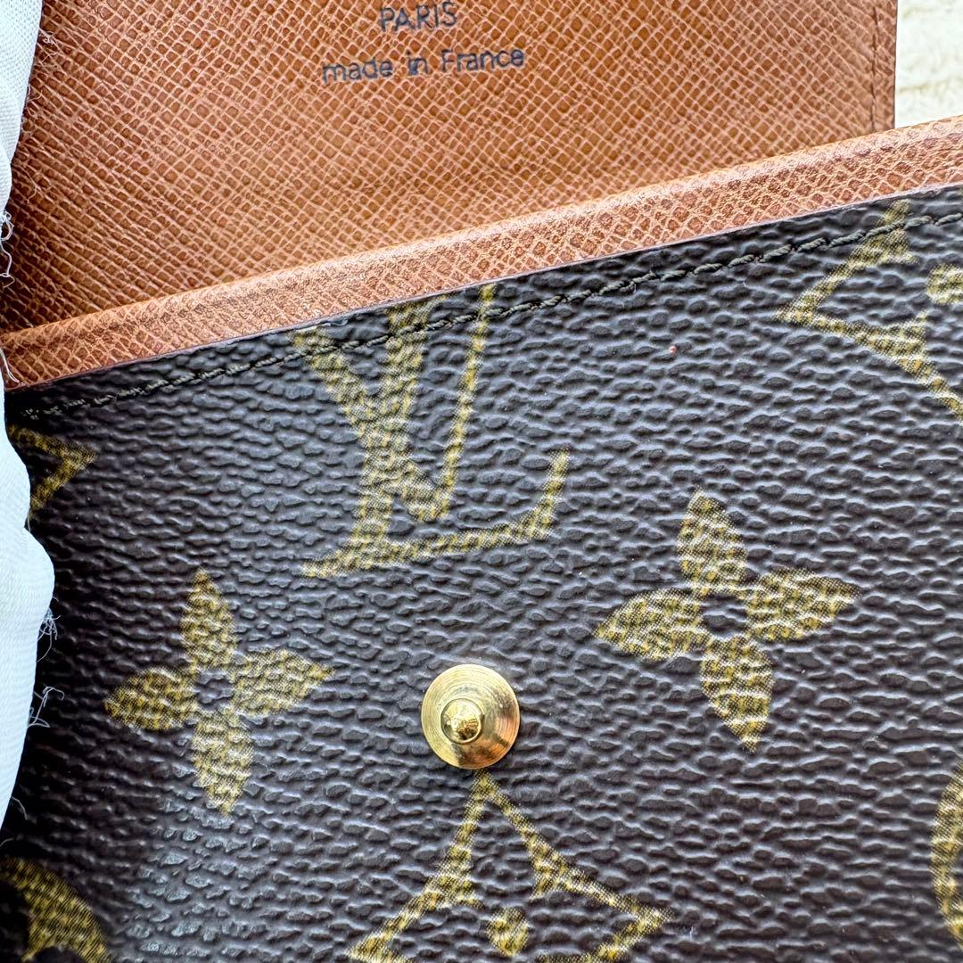 ルイヴィトン　モノグラム　ポルトモネ　プラ　ケース　M61930