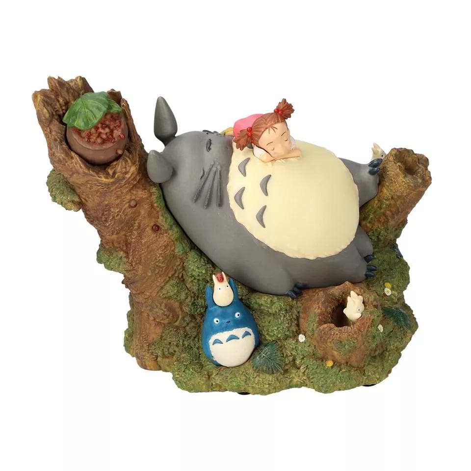 スタジオジブリ となりのトトロ 陶器製オルゴール トトロとメイ 新品