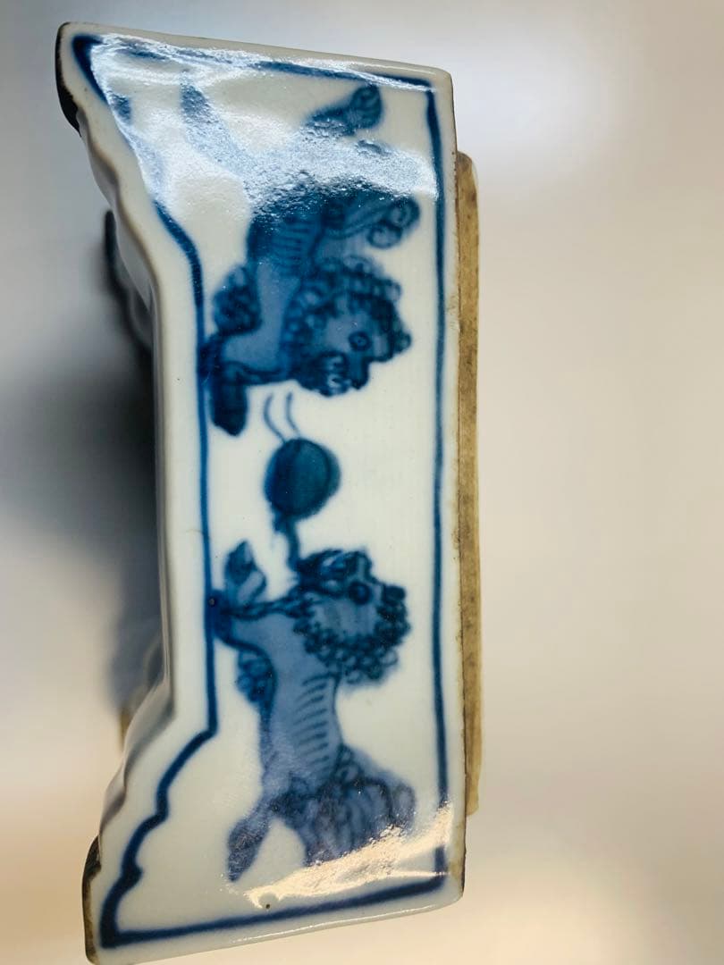 中国清時代染付文房具