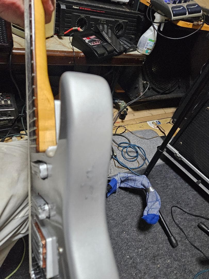 ジャンク！ネックRGX520J・ボディ112?DUNCAN　4レイル　動画！