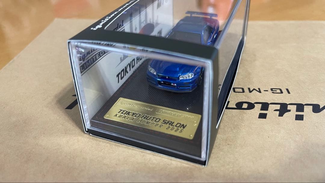イグニッションモデル Skyline GT-R R34 1/64