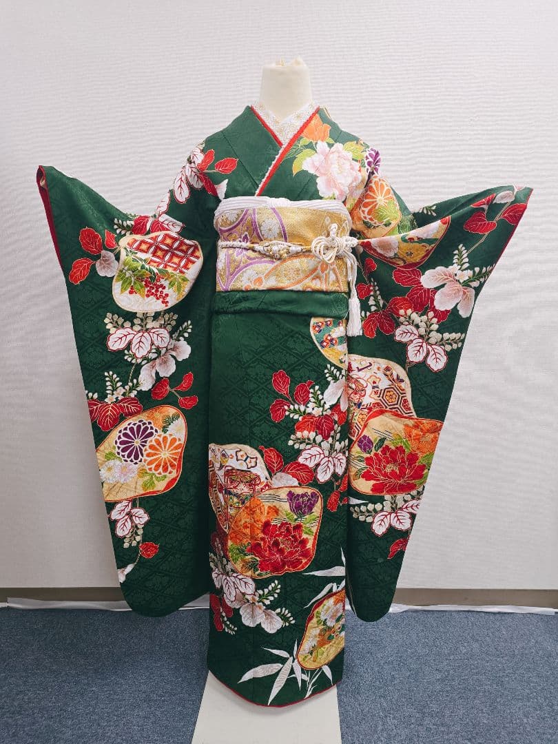 【150~157センチぐらいの方が適応サイズ】振袖フルセット