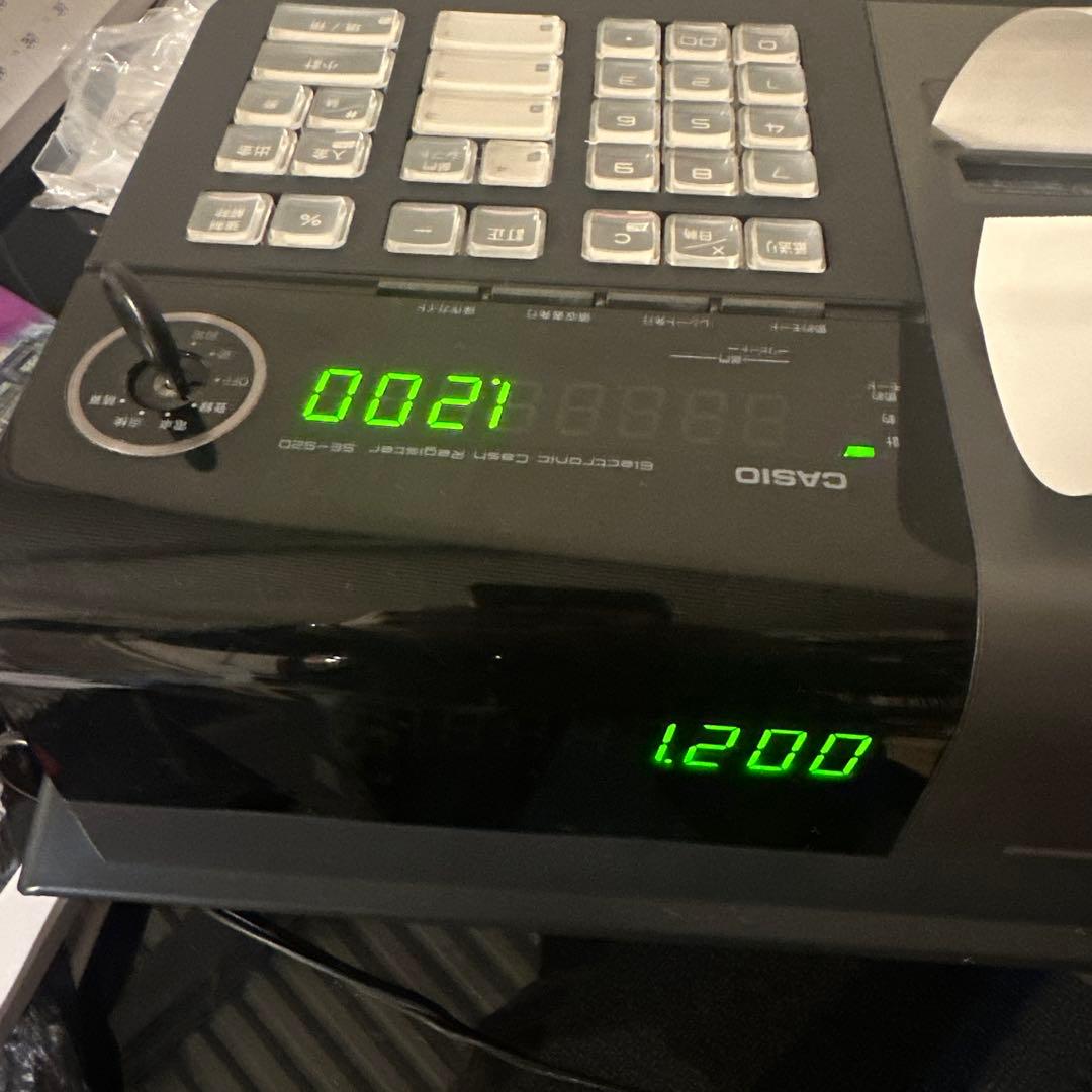 レジスター　SE-S20　カシオ　レジ　店舗備品