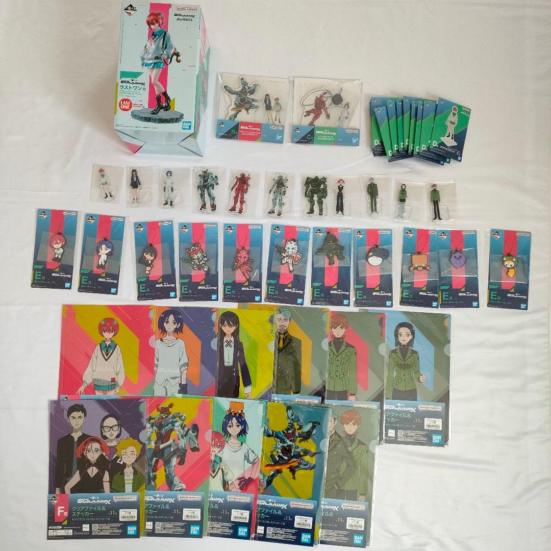 一番くじ　ガンダム　ジークアクス　vol1 ラストワン　BCDEF賞コンプセット