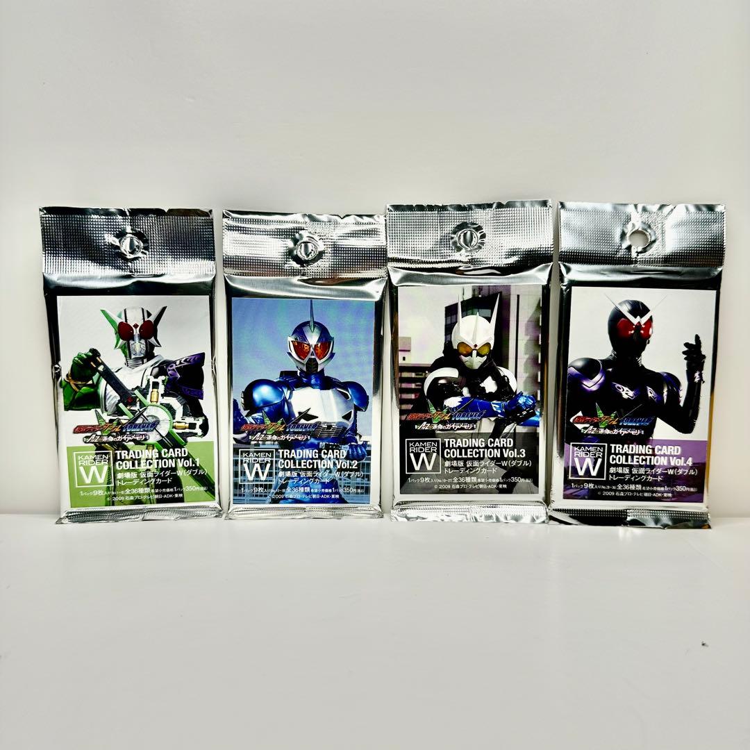 劇場版 仮面ライダーW ダブル トレーディングカードパック 4セット