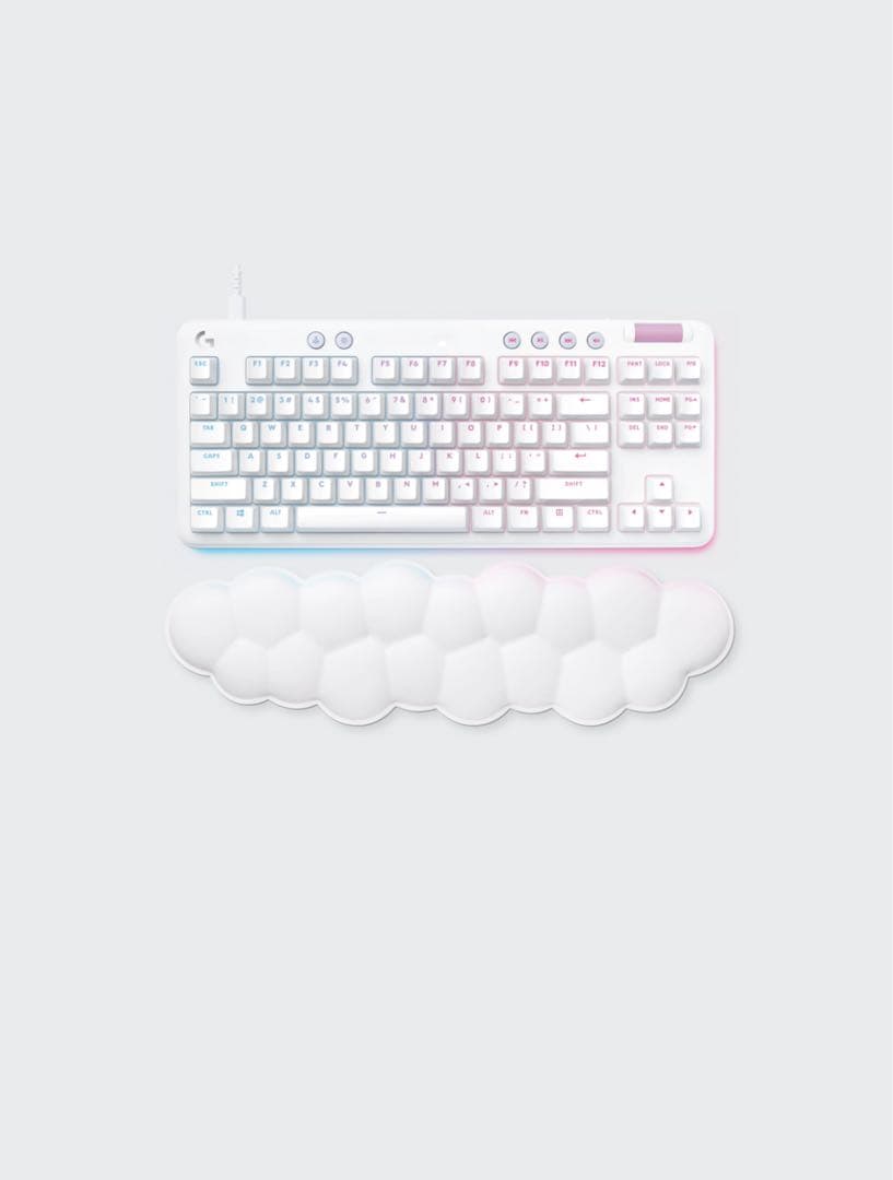 ロジクール オーロラシリーズ 有線キーボード 無線マウス マウスパッド 箱あり