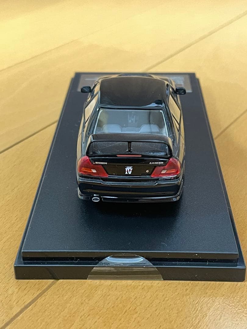ハイストーリー 1/43 ランサーエボリューション IV ブラック