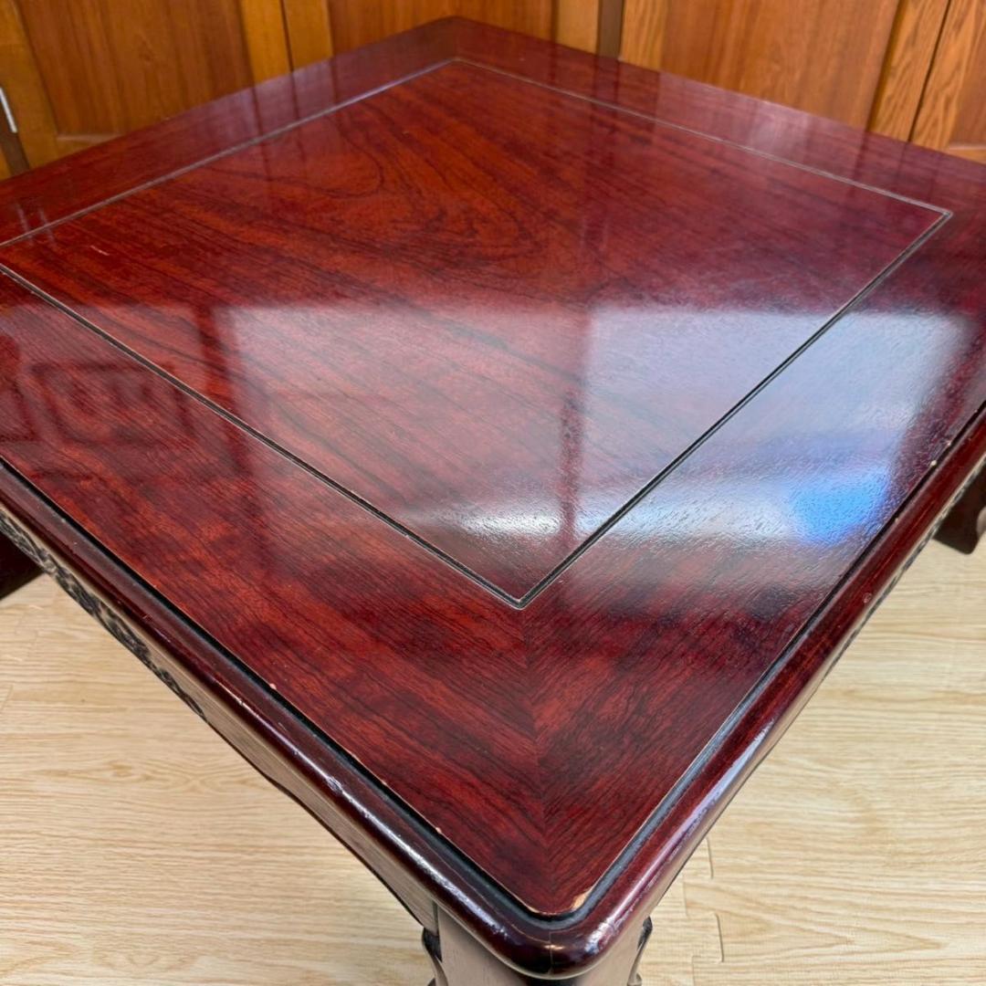 『昭和レトロ』木村研磨　折り畳みテーブル　ちゃぶ台　アンティーク ローテーブル