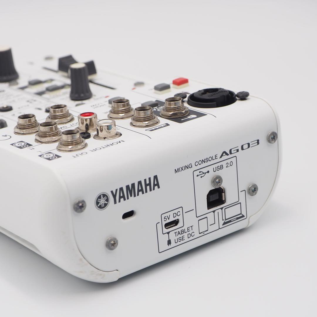 YAMAHA AG03 ミキサー オーディオインターフェース 動作確認済み