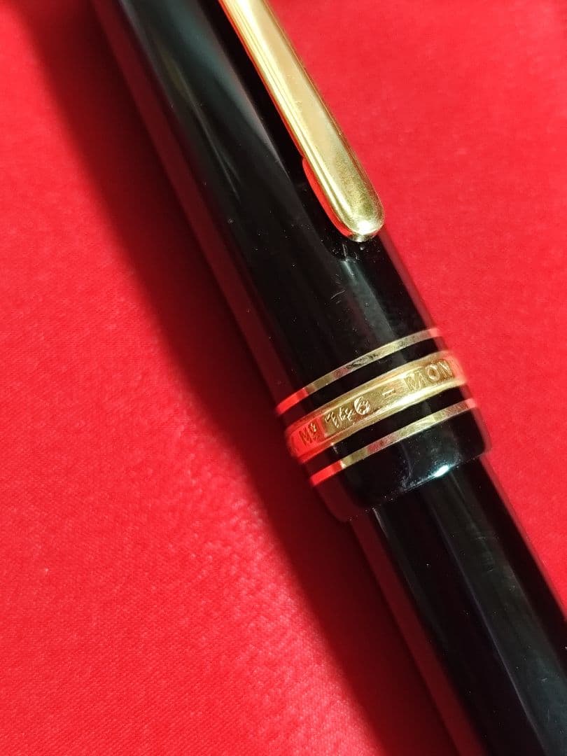 MONTBLANC モンブラン マイスターシュテュック 14K 万年筆 ブラック