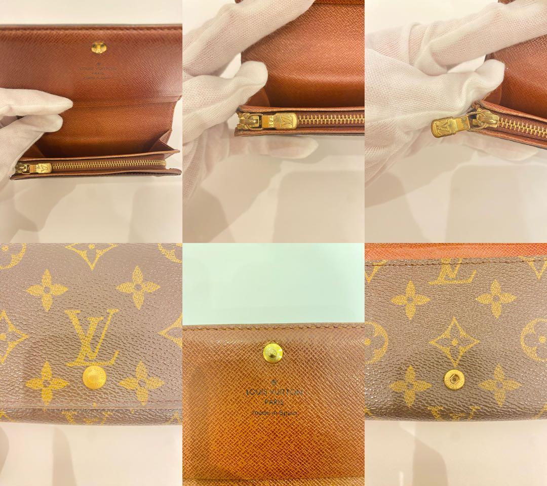 ✨美品✨ルイヴィトン モノグラム ポルトモネビエトレゾール 二つ折り財布