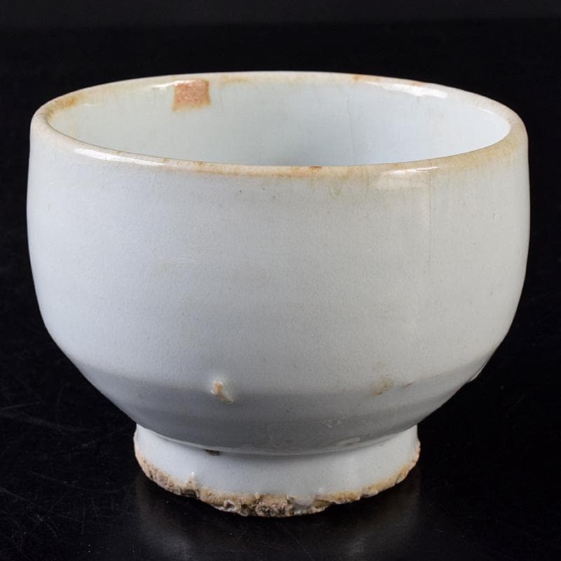 朝鮮美術　李朝　高麗白磁　盃　V　R7917