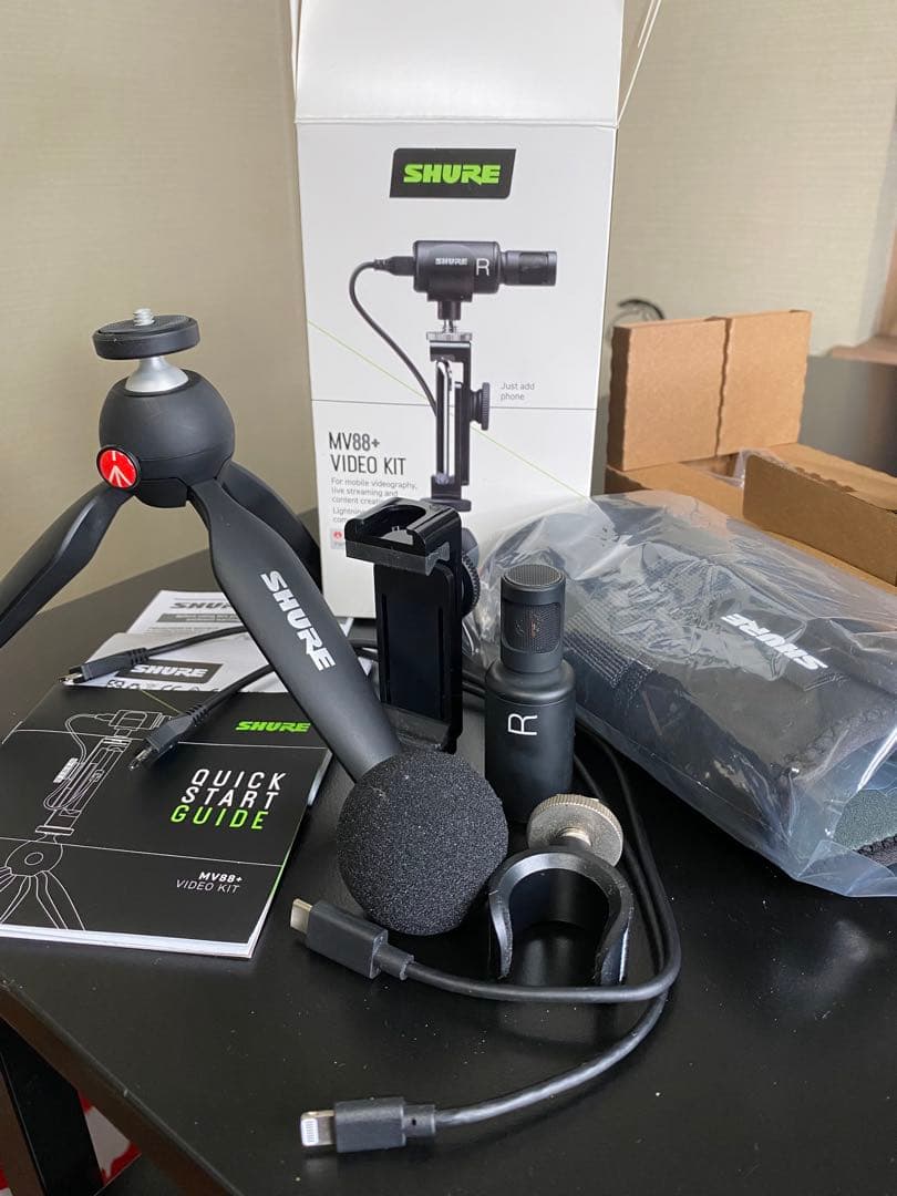 t*a様 SHURE MV88+Video Kit